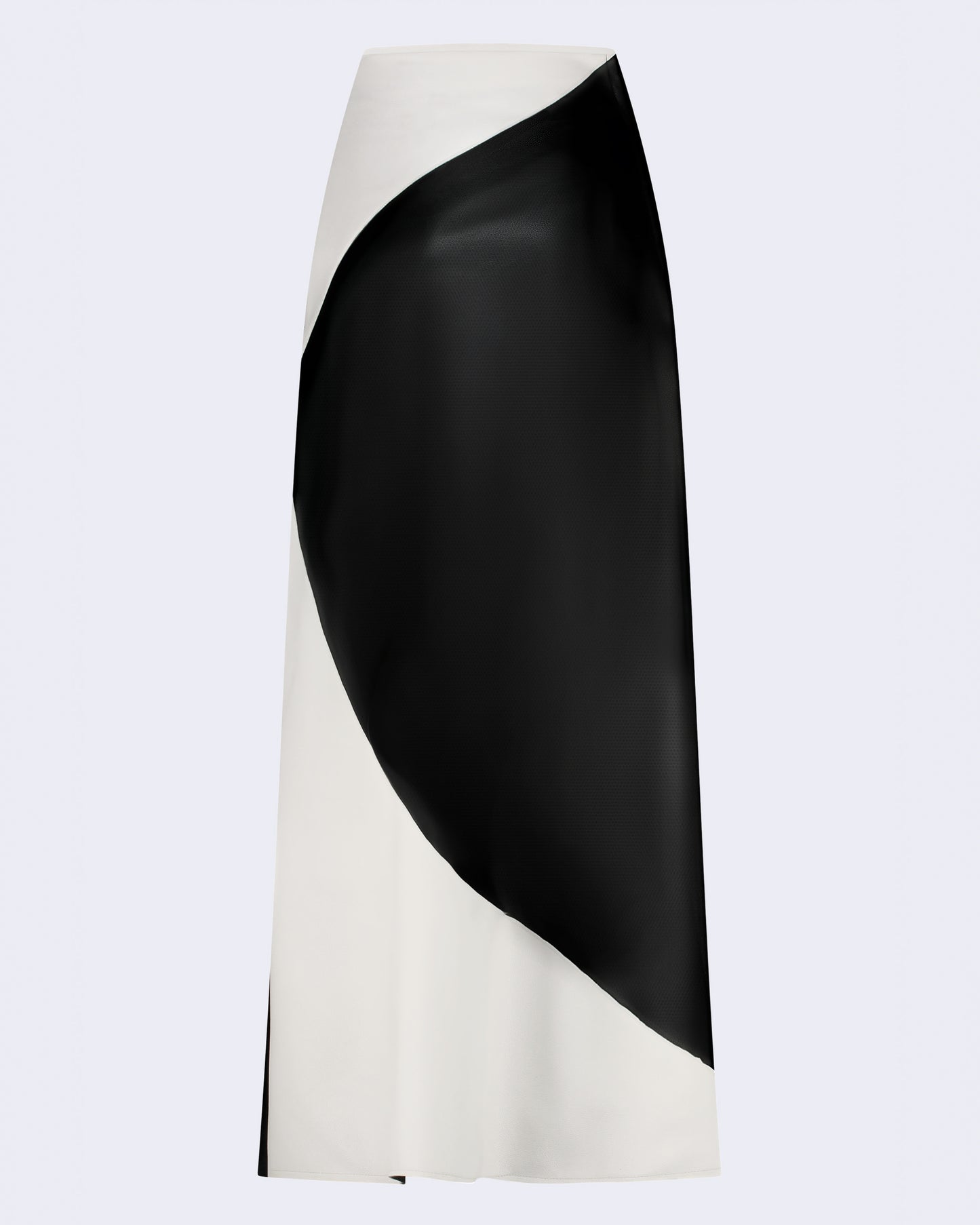 Leather Slit Skirt