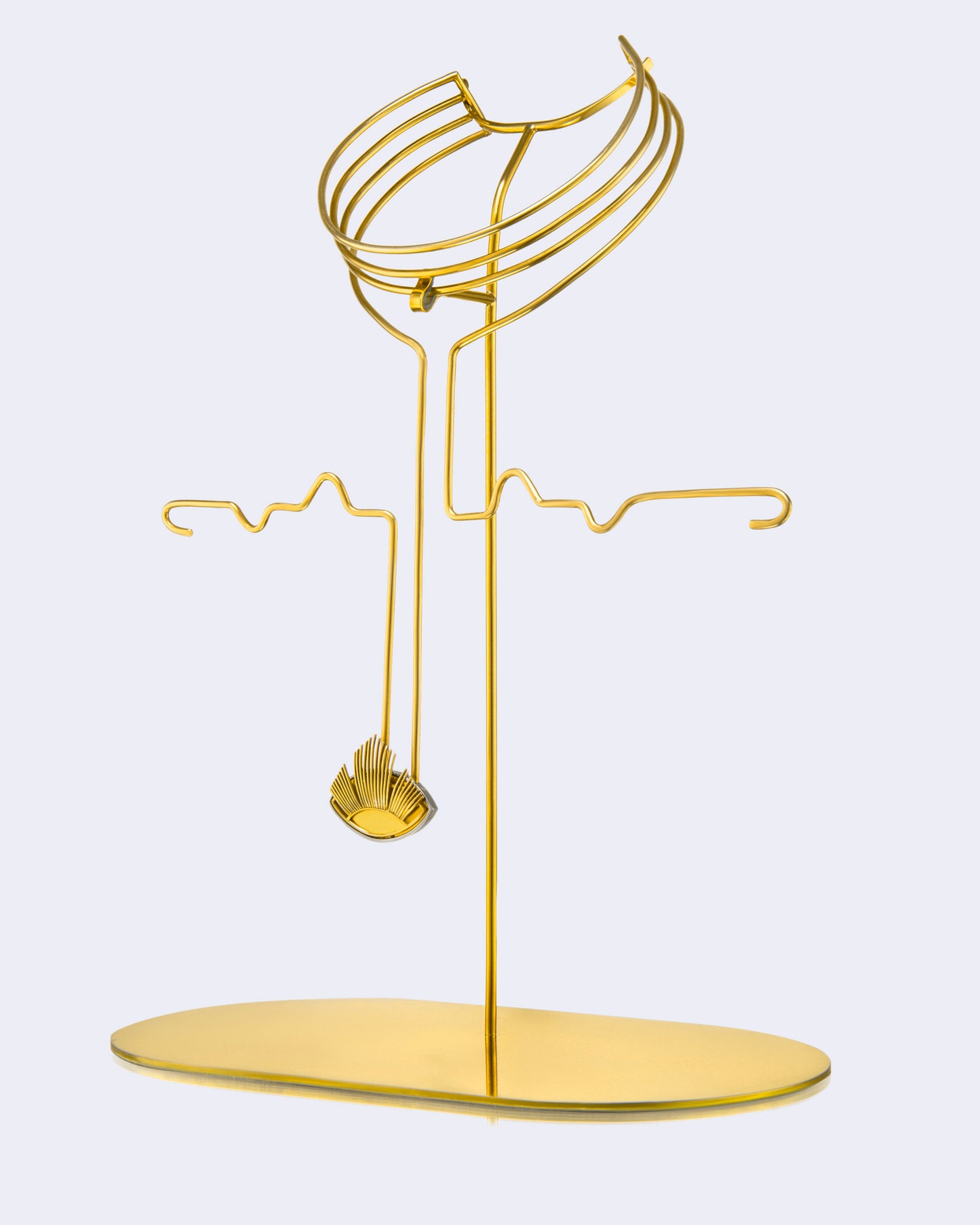 222. Golden Thread Neckpiece