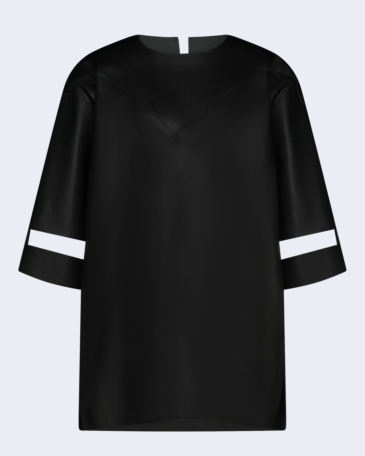 Black Leather Shirt