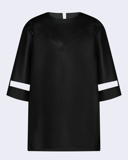 Black Leather Shirt