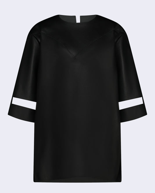Black Leather Shirt