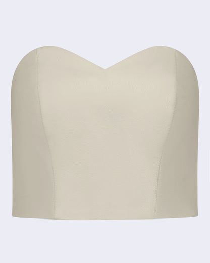 Pear Leather Bustier