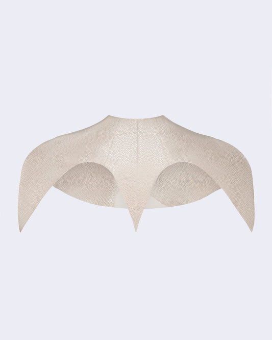 Pearl Leather Shoulder and Neckpiece